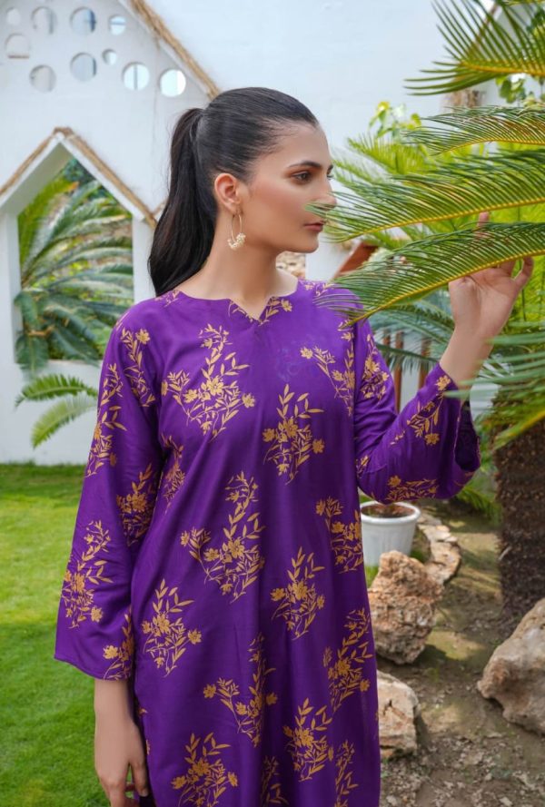 Daffodil Print 2pc Dress