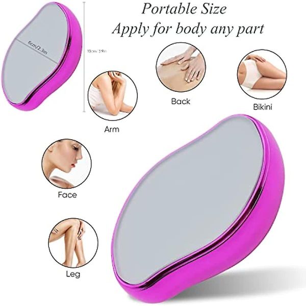 Hair Remover, Crystal Hair Eraser For Women Arms Legs Back Reusable