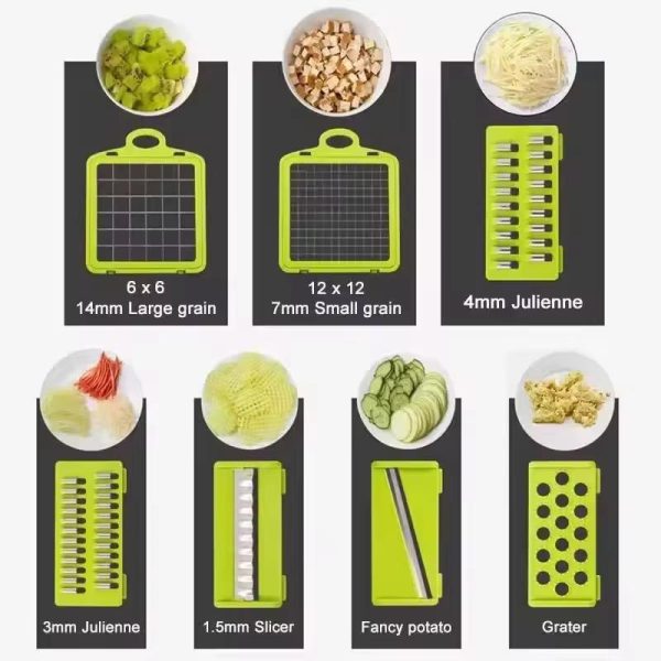 12 In 1 Multifunctional Vegetable Slicer