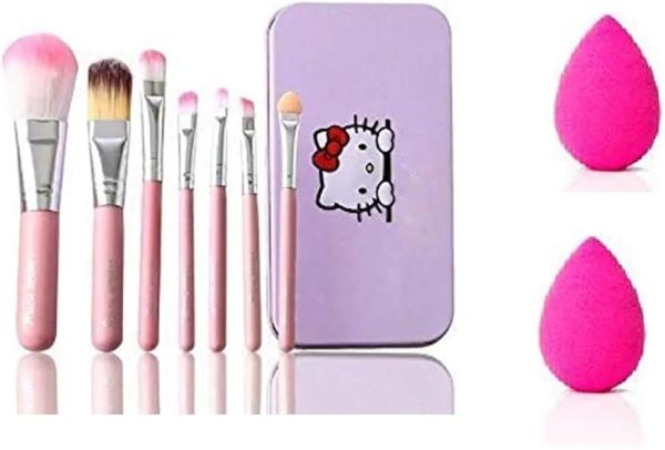 8 In 1 Makeup Brush Set & Blender Deal