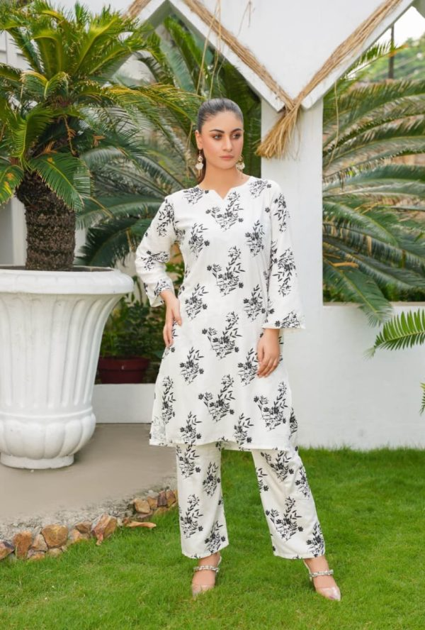 Daffodil Print 2pc Dress