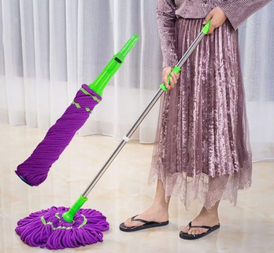 Extendable Twist Mop Fine Fiber | 360 Rotateable